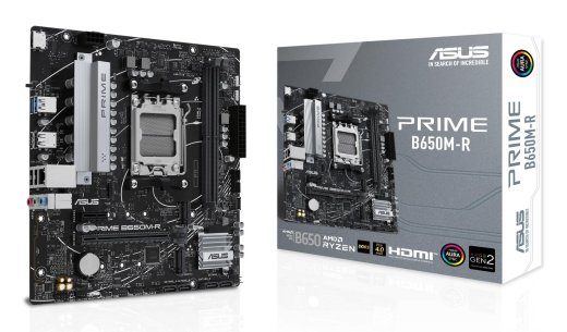 Emaplaat ASUS AMD B650 SAM5 Micro-ATX Mälu DDR5 Mälupesi 2 1xPCI-Express 4.0 1x 2xPCI-Express 4.0 16x 2xM.2 1xHDMI 4xUSB 2.0 2xUSB 3.2 1xRJ4
