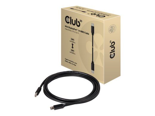 Club 3D 2m DisplayPort Kaabel Must