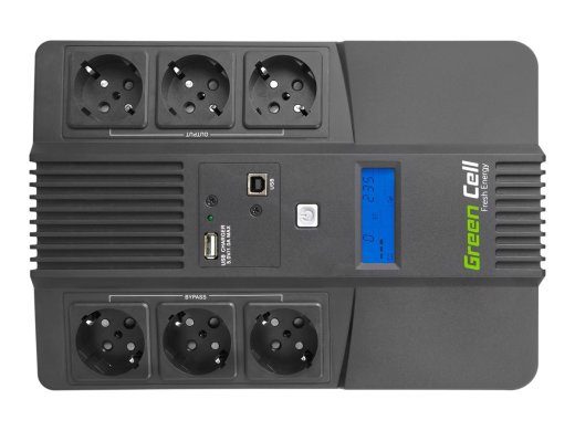 GREENCELL UPS AiO 800VA 480W