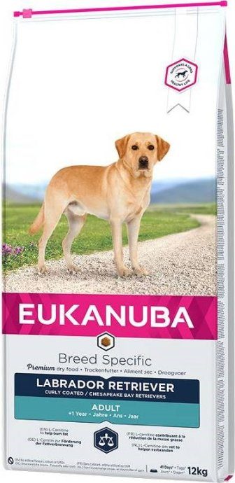 EUkanuba Breed Specific Labrador Retriever Täiskasvanud Kuiv Koeratoit - 12kg