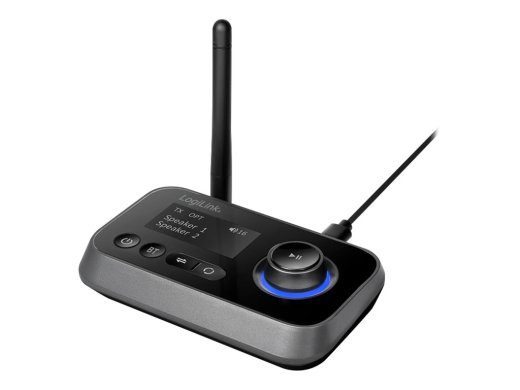 LogiLink Bluetooth juhtmevaba helivastuvõtja/edastur must