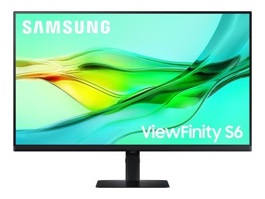 Samsung ViewFinity S6 S32D600UAU 32 colių 2560 x 1440 (2K) IPS monitorius su HDMI, DisplayPort ir USB-C, 100Hz