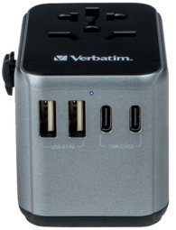 Verbatim 49545 Üldine elektrivõrgu pistikadapter