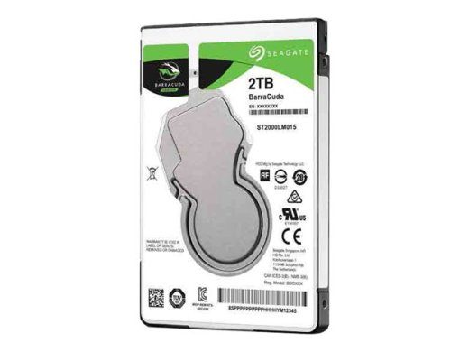 Seagate Guardian BarraCuda kõvaketas ST2000LM015 2TB 2.5'' SATA 5400rpm