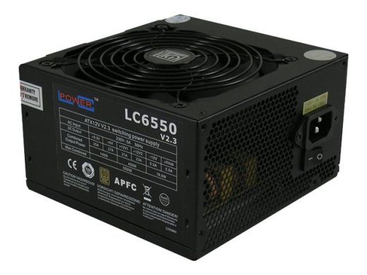 LC Power Super Silent Series LC6550 V2.3 550W 80 PLUS pronks
