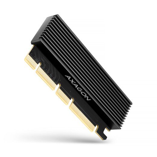 AXAGON PCI-Express x16 adapter jahutiga NVMe M.2 SSD draivi arvutiga ühendamiseks PCEM2-XS