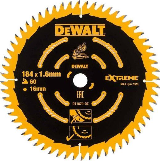 Dewalt Dt1670 184 Mm 60 Hamba Sirgsa Säilituslaua Laud