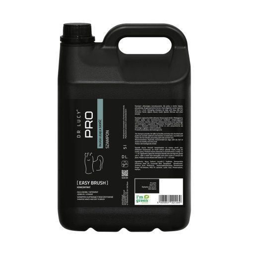 DR LUCY Pro Easy Brush Long Coat koerte šampoon - 5l