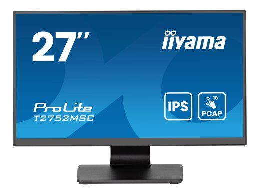 iiyama ProLite T2752MSC-B1AG 27 colių IPS Full HD 1920 x 1080 HDMI DisplayPort 60Hz monitorius