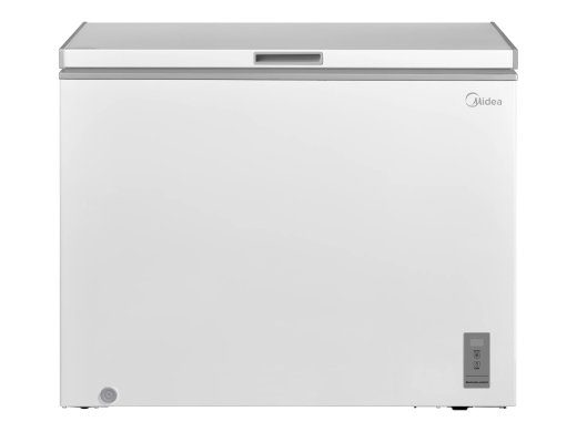 Midea šaldytuvas MDRC345FZE01 Energijos efektyvumo klasė E Spintelės tipas Pastovus Aukštis 85 cm Bendras naudingas tūris 249 L Ekranas Baltas