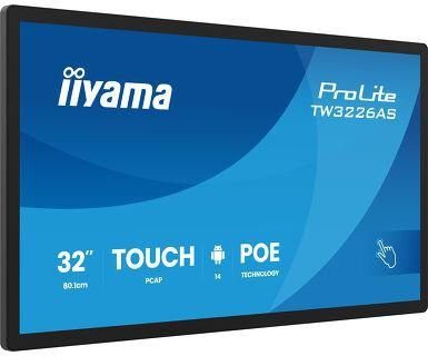 32" panelinis kompiuteris, A14 GMS,32GB, PCAP10,1920x1080, garsiakalbiai, POE