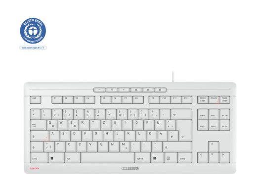 CHERRY Stream TKL vokiečių laidinė klaviatūra