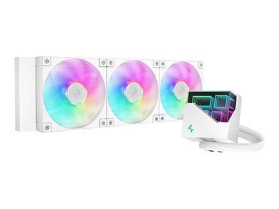 Deepcool Vedelik CPU jahuti LT360 WH ARGB Intel, AMD
