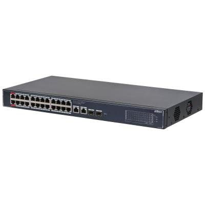 Lüliti DAHUA DH-SG4028LP 26xGigabit Ethernet (vask) portide arv 2xSFP mooduli pesa arvu 4xPower over Ethernet (PoE) portide arv Kokku P