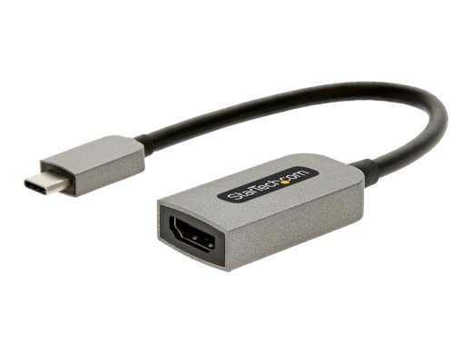 StarTech.com USB C į HDMI adapteris, 4K 60Hz UHD vaizdas, HDR10, USB-C į HDMI 2.0b adapterio dongle, USB Type-C DP Alt Mode į HDMI monitorius/displ...