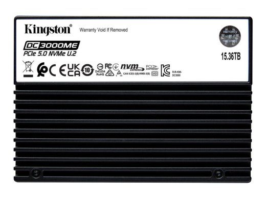 Kingston SSD DC3000ME 15.36TB 2.5" U.2 PCIe 5.0 x4 NVMe