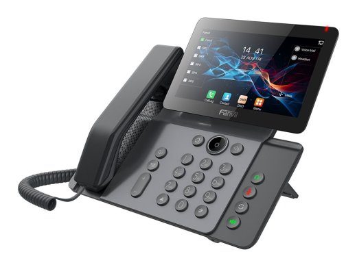 Fanvil V66 VoIP telefonas tamsiai pilkas