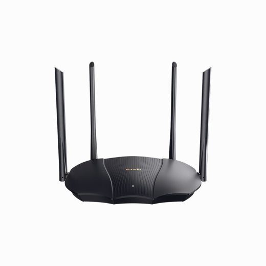 Tenda TX9 PRO juhtmeta ruuter, Gigabit Ethernet kaheribaline (2,4 GHz / 5 GHz), must