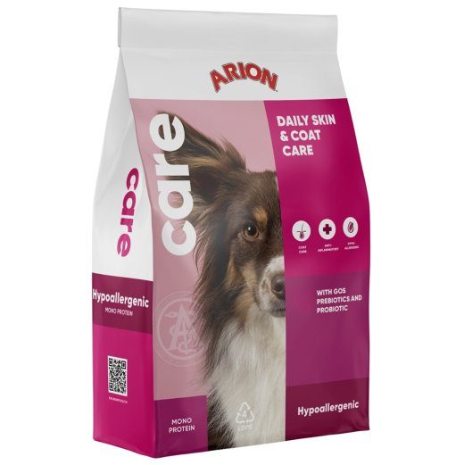 ARION Care Hypoallergenic Daily Skin & Coat - kuiv koeratoit - 12kg