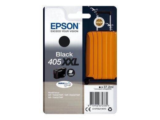 Epson 405XXL Must 2200 lehekülge tint C13T02J14020