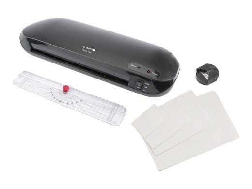 Olympia 4 in 1 komplekt Laminator A 230 Plus külm- või soojallamineerimismasin A4 must