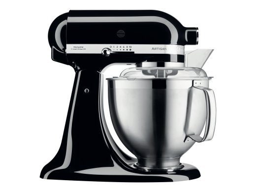 KitchenAid Artisan Premium 5KSM185PSEOB Virtuvės mašina Onyx juoda