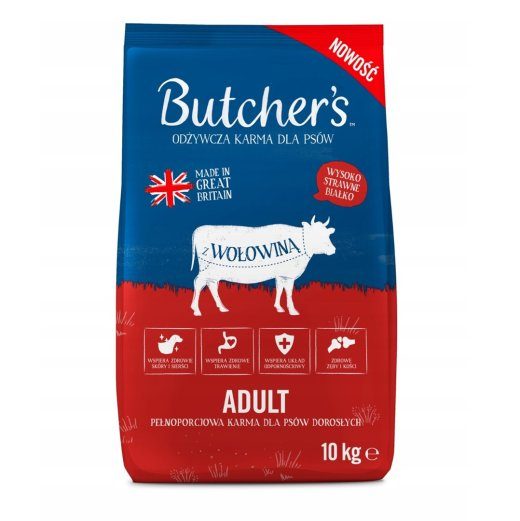 BUTCHER'S Original Veeliha - kuiv koeratoit - 10kg