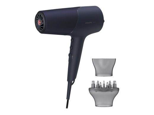 Philips metalli sinine föön, mudel BHD510