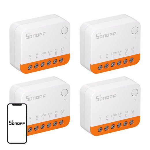 SONOFF MINIR4 (Extreme) lüliti, 4tk