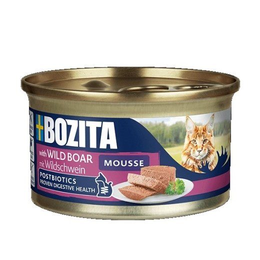 BOZITA Mousse metssea - märgkassitoit - 85g