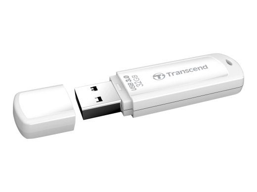 Transcend JetFlash 730 32GB USB 3.0 Mälupulga Valge