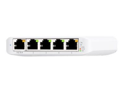Ubiquiti UniFi perjungiklis USW Flex Mini 5-uotų Gigabit PoE+ perjungiklis