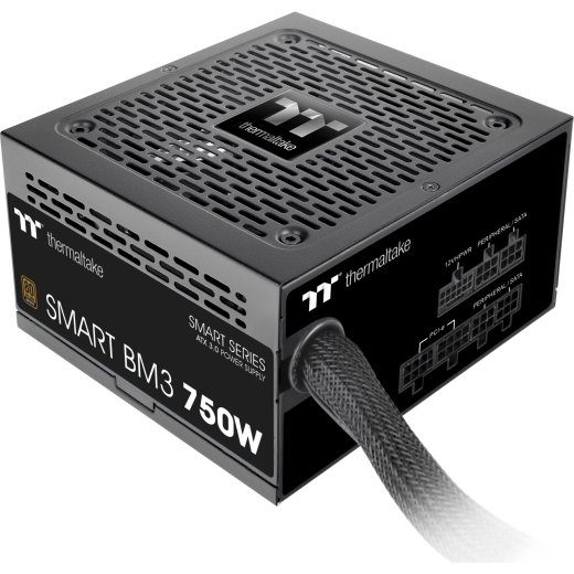 Thermaltake Smart BM3 Bronze 750 W Premium Edition 80 PLUS Bronze toiteallikas