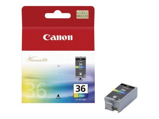 CANON CLI-36 tindikassett tri-värviline standard mahutavus 12ml 249 lehte 1-pakk