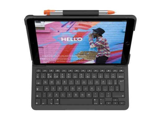 Logitech Slim Folio Klaviatuur ja Folio Eesliide Slim Traadita Põhjamaade (Soome/Soome/Norra/Rootsi)