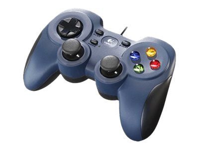 Logitech Gamepad F310 Controller Must Sinine
