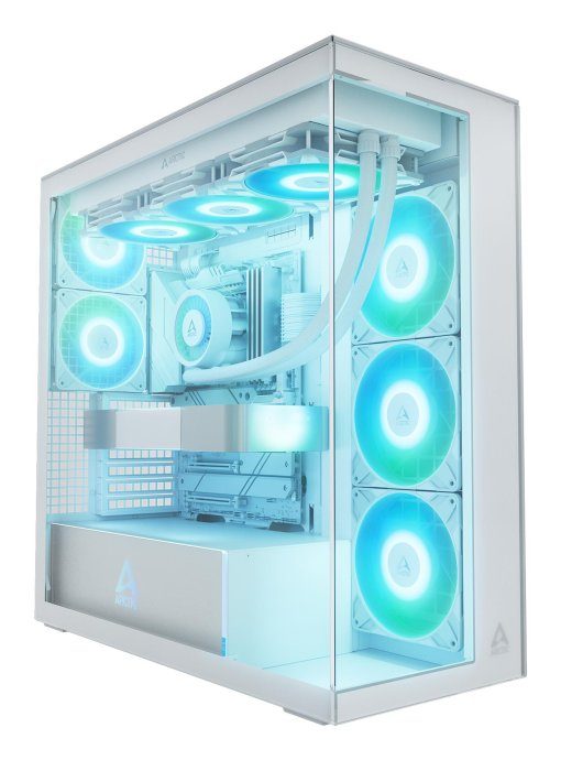 ARCTIC PC kast Xtender Premium - Midi - valge