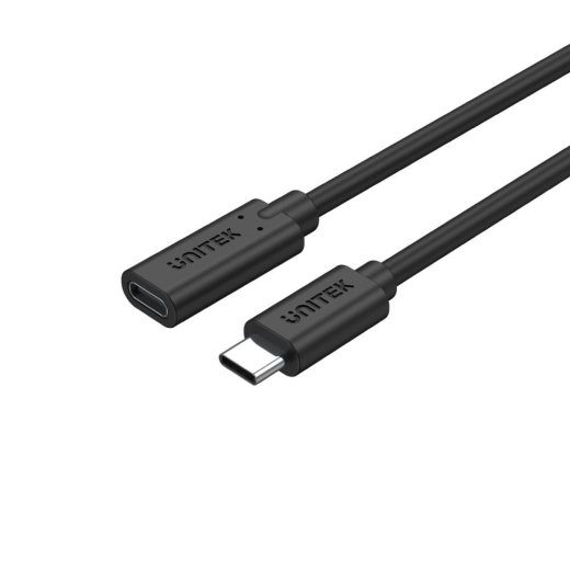 UNITEK C14086BK USB kaabel USB 3.2 Gen 2 (3.1 Gen 2) 0,5 m USB C Must