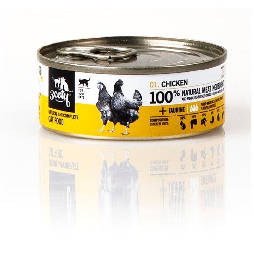 3COTY kana - märgkassitoit - 80g