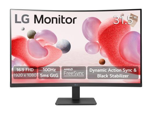 LG 32MR50C-B 31.5 tolli 1920 x 1080 (Full HD) 100Hz HDMI