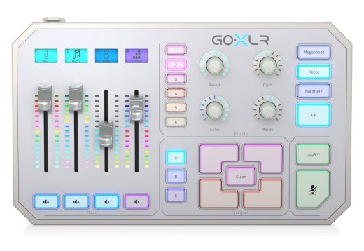 TC Helicon GO XLR-WH - USB helimikser ja liides, valge