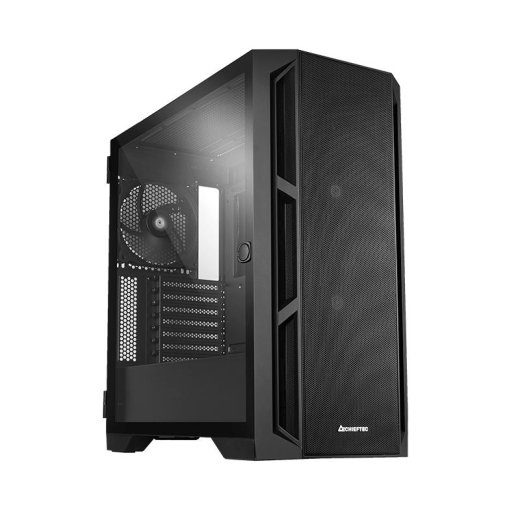 Üksus CHIEFTEC APEX AIR MidiTower Ei ole kaasas ATX MiniITX Värv Must GA-01B-M-OP