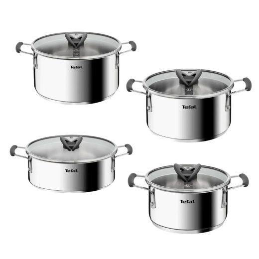 TEFAL Opti Space 8-tükkiline köögikomplekt G7378S55