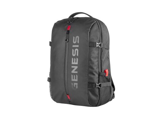 Genesis Laptop Backpack Pallad 410 Backpack Shoulder strap Black