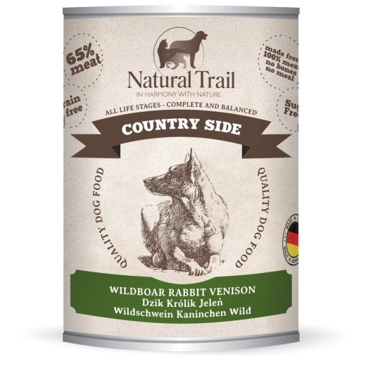 NATURAL TRAIL Maapiirkond - märg koeratoit - 800g