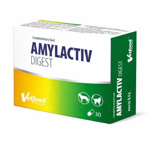 VETFOOD Amylactiv Seedamine - toidulisandid koertele ja kassidele - 30tk