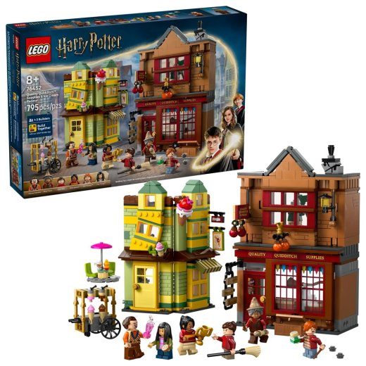 LEGO HARRY POTTER 76452 Kvaliteetne Quidditchi tarvikud & jäätisebaar