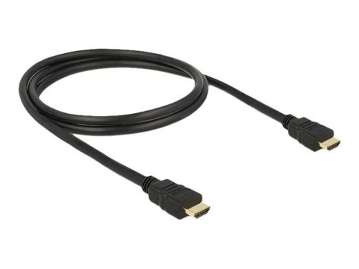 Delock 1m HDMI Ethernet kaabel must