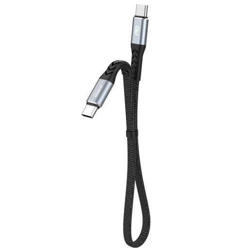 Dudao L10C USB-C to USB-C kaabel, 100W, 0.23m must