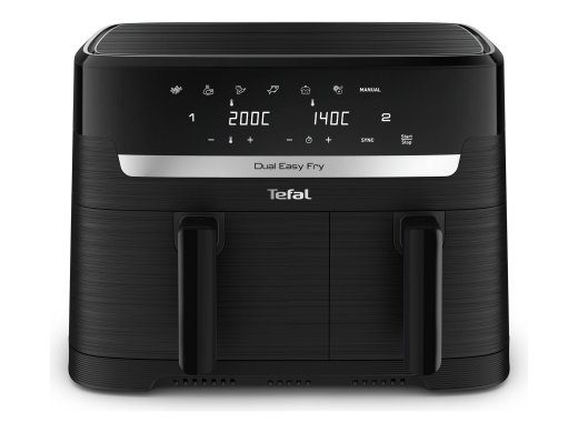 Tefal Dual Easy Fry EY901N10 Double Air Fryer Must